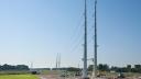 Hoogspanningmasten bouwen