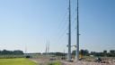Hoogspanningmasten bouwen